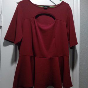Peplum top
